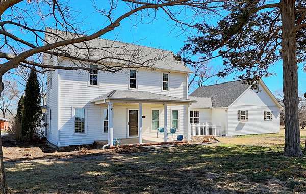 9.5 Acres of Land with Home for Sale in Rose Hill, Kansas