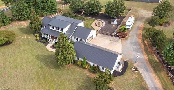 15.4 Acres of Recreational Land with Home for Sale in Denton, North Carolina