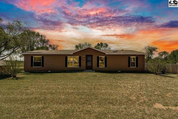 3.13 Acres of Land with Home for Sale in Nickerson, Kansas