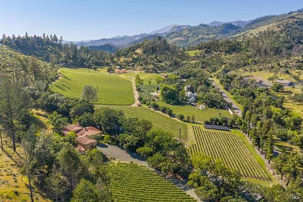 10.3 Acres of Land with Home for Sale in St. Helena, California