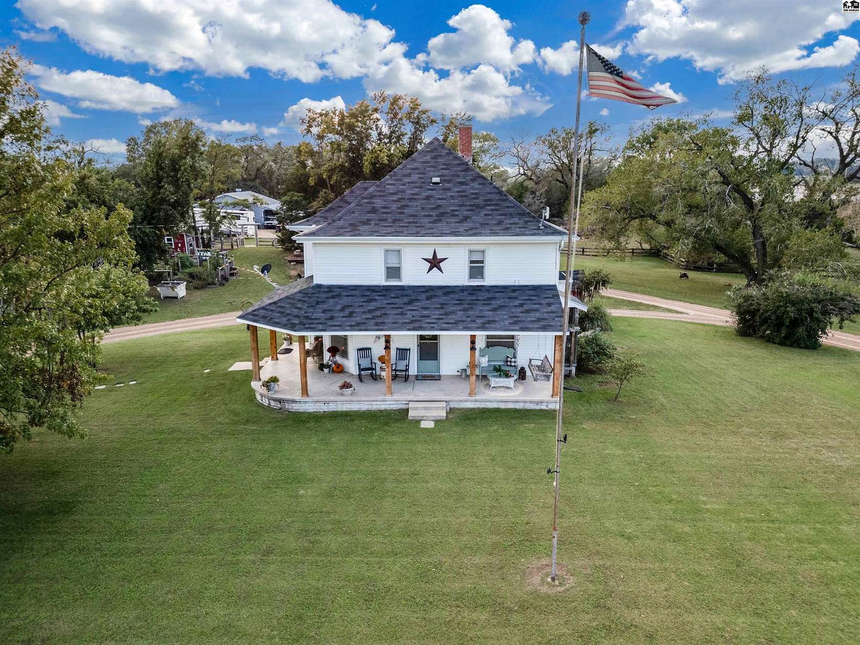 3.3 Acres of Land with Home for Sale in Plevna, Kansas