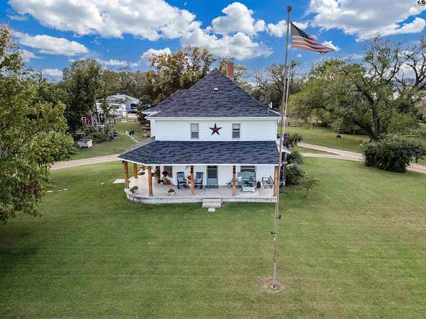 3.3 Acres of Land with Home for Sale in Plevna, Kansas