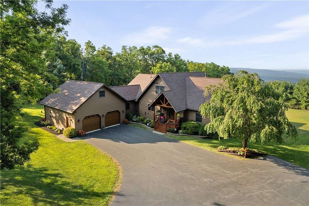 5.1 Acres of Land with Home for Sale in Newfield, New York