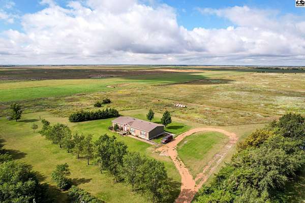 5 Acres of Land with Home for Sale in Haviland, Kansas