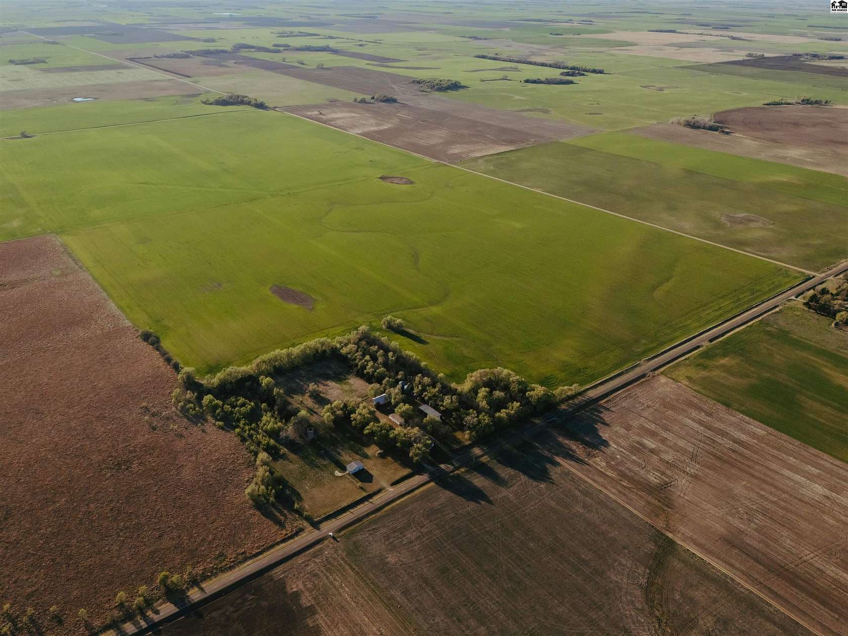 145 Acres of Agricultural Land for Sale in Stafford, Kansas