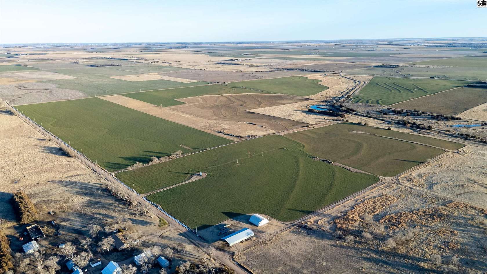 195 Acres of Agricultural Land for Sale in Ellinwood, Kansas