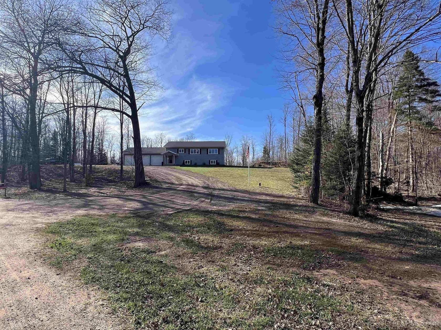 3.62 Acres of Land with Home for Sale in Gwinn, Michigan