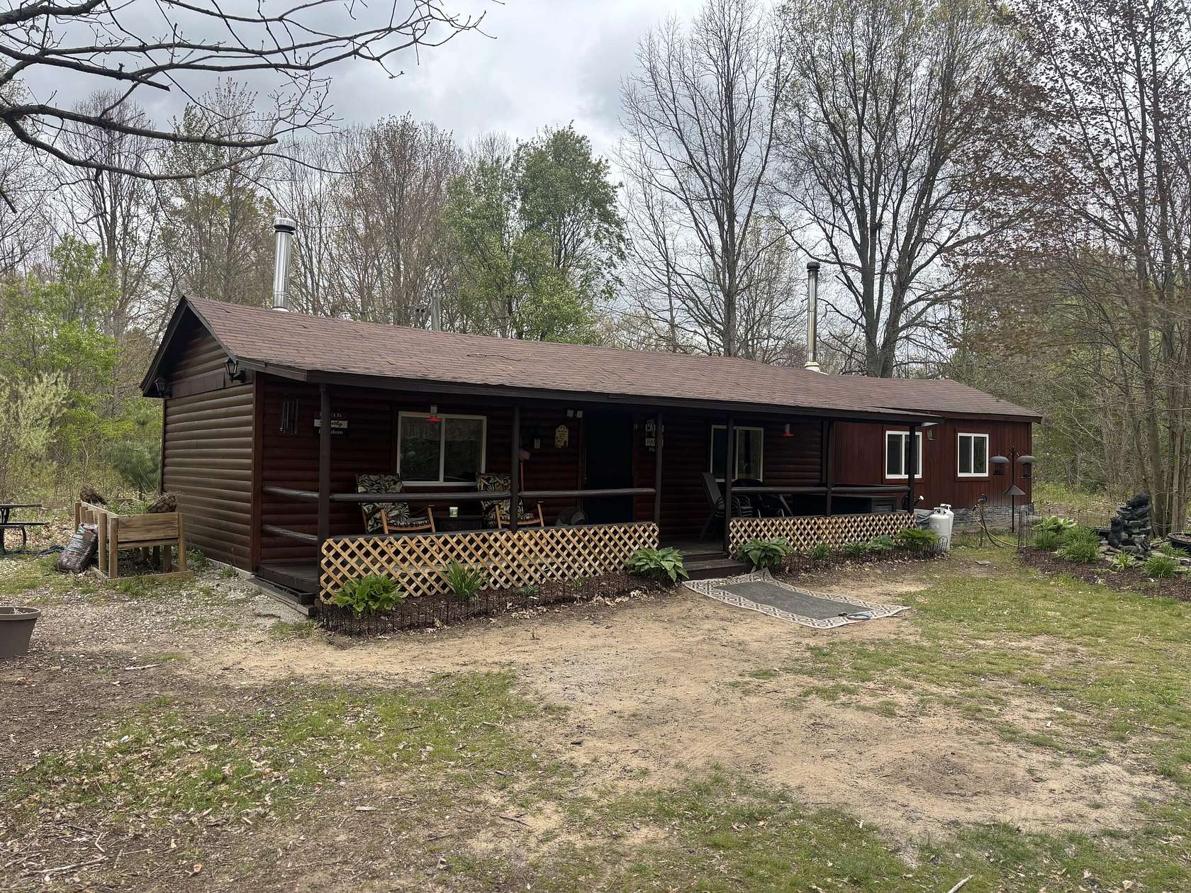 6.85 Acres of Land with Home for Sale in Grand Junction, Michigan