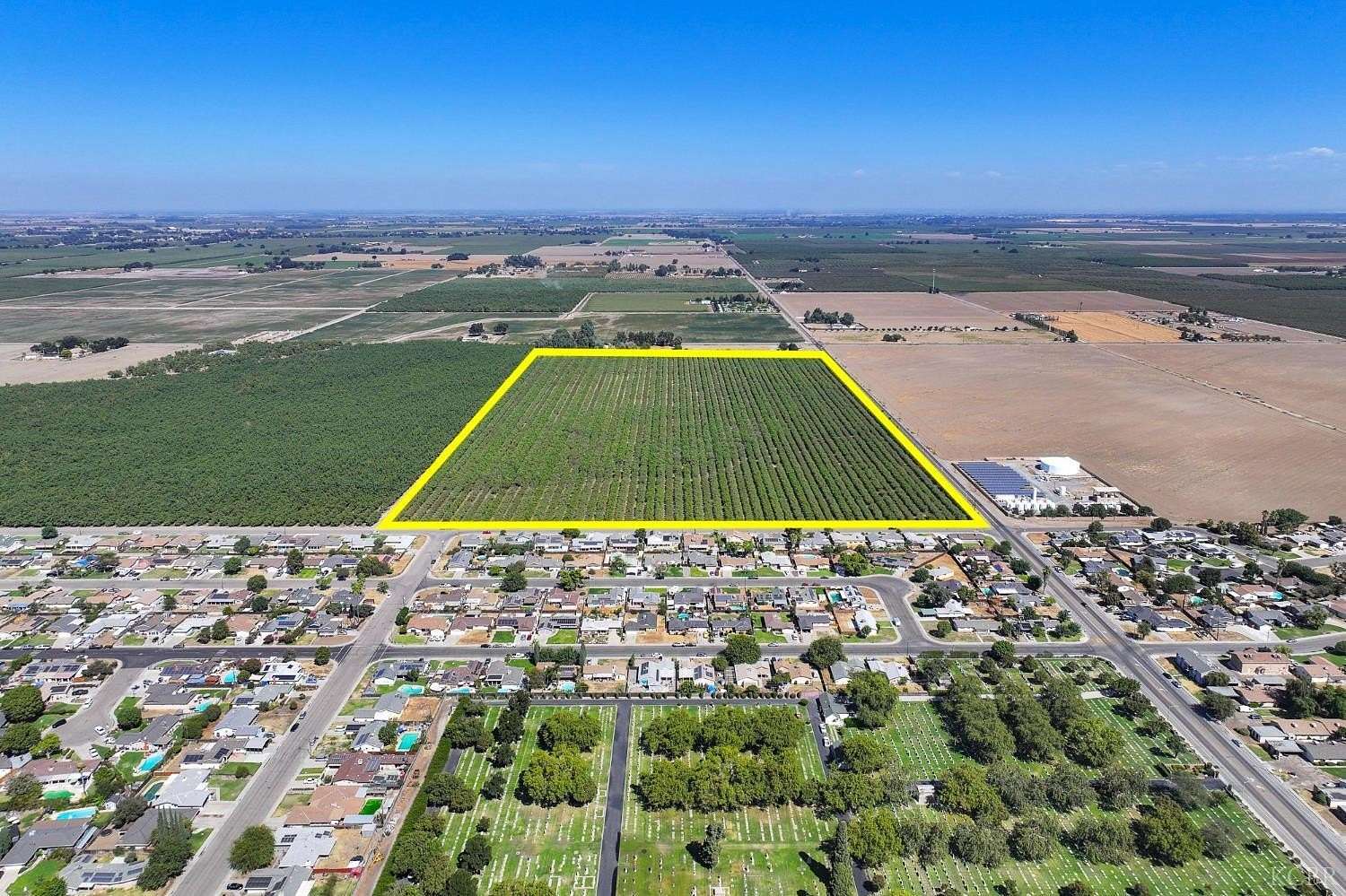 70.7 Acres of Agricultural Land for Sale in Lemoore, California