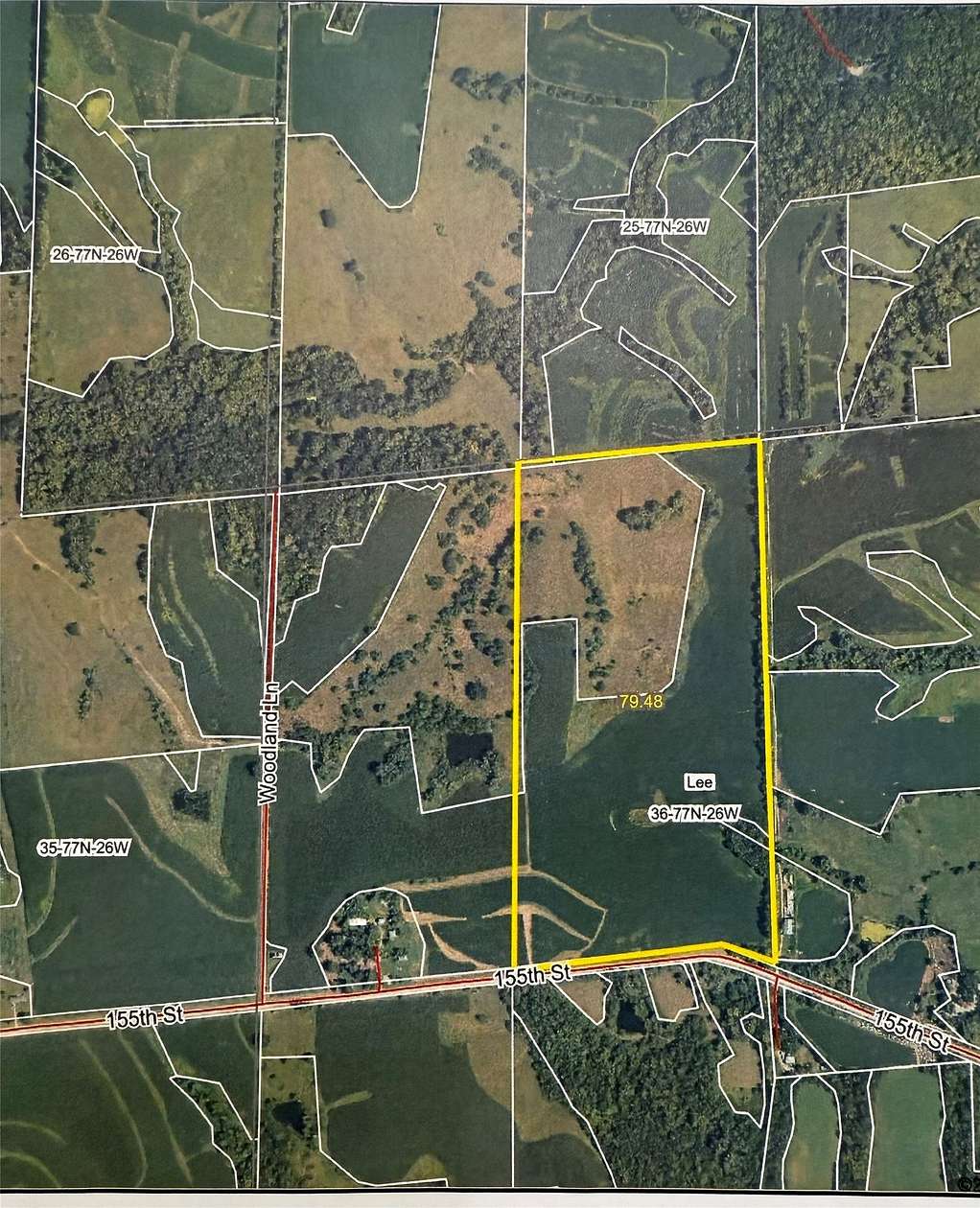 79.5 Acres of Agricultural Land for Sale in Cumming, Iowa
