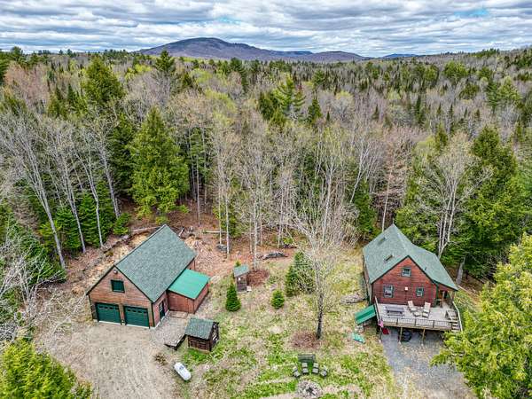 40 Acres of Recreational Land with Home for Sale in Kingfield, Maine