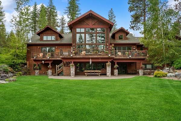 30.3 Acres of Land with Home for Sale in Bigfork, Montana