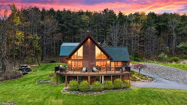 14.7 Acres of Land with Home for Sale in Naples, New York