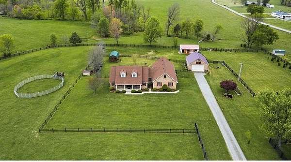 8.17 Acres of Land with Home for Sale in Liberty, Kentucky