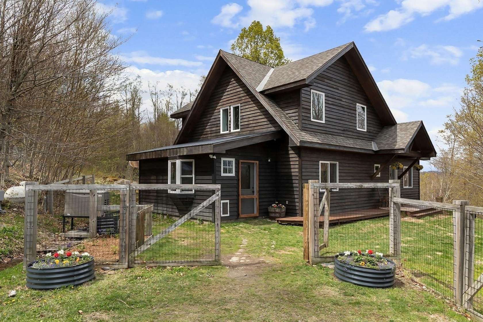 10 Acres of Land with Home for Sale in Morristown, Vermont