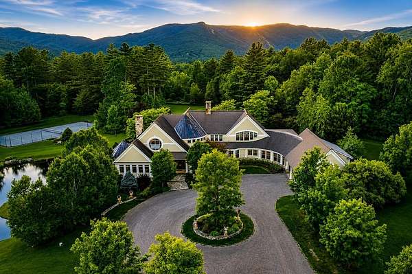 21.2 Acres of Land with Home for Sale in Stowe, Vermont