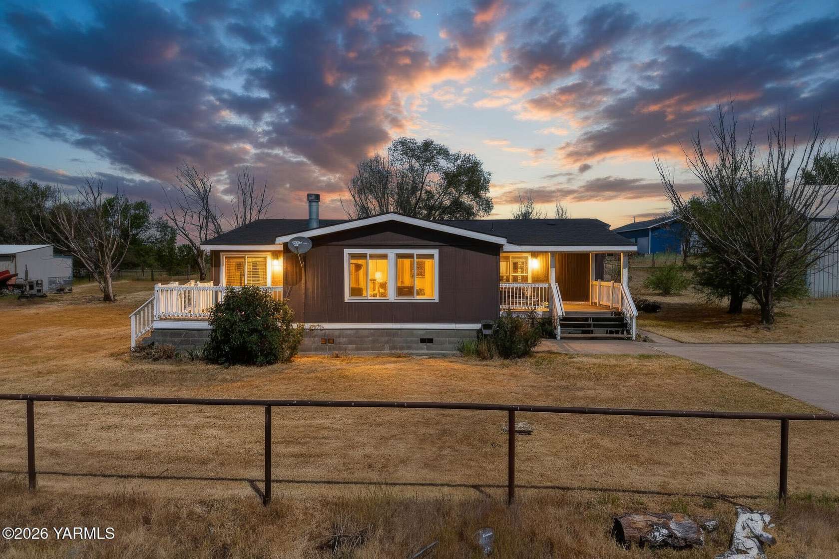4.23 Acres of Land with Home for Sale in Prosser, Washington
