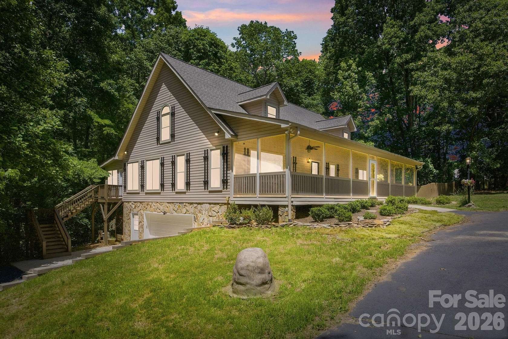 18.5 Acres of Land with Home for Sale in Mooresville, North Carolina