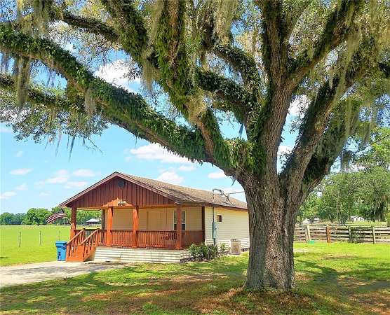 Land with Home for Lease in De Leon Springs, Florida