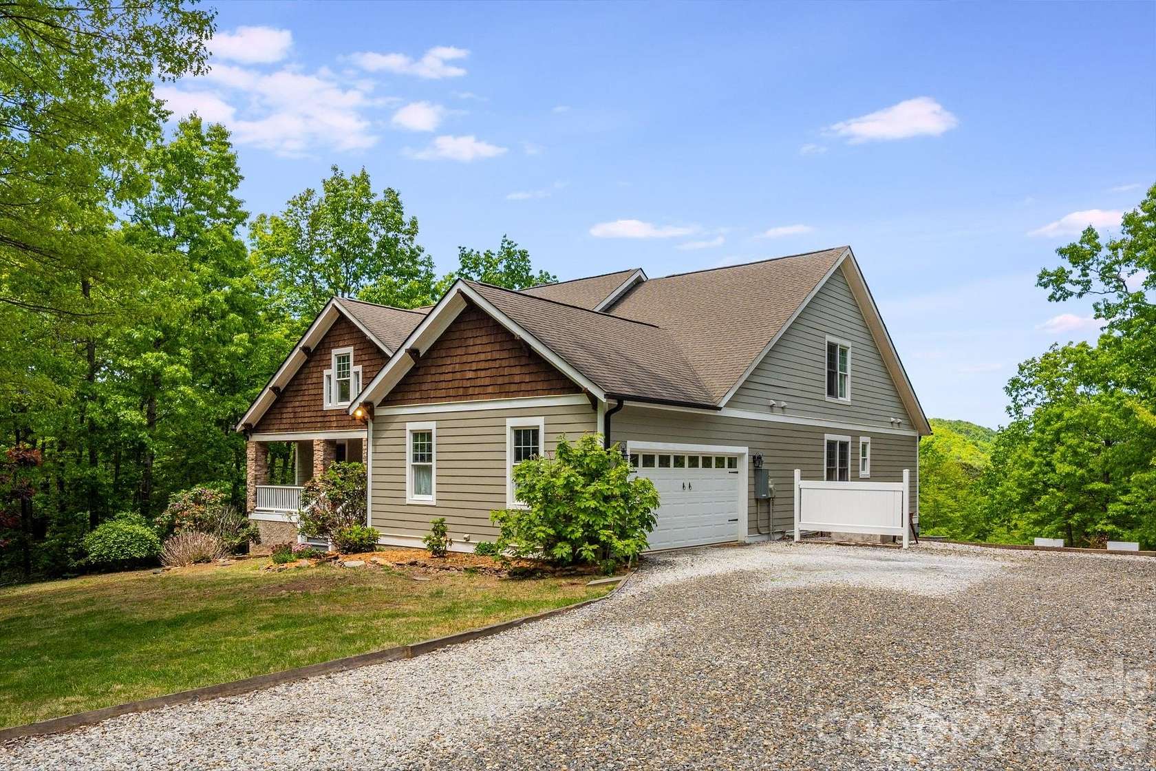2 Acres of Land with Home for Sale in Black Mountain, North Carolina