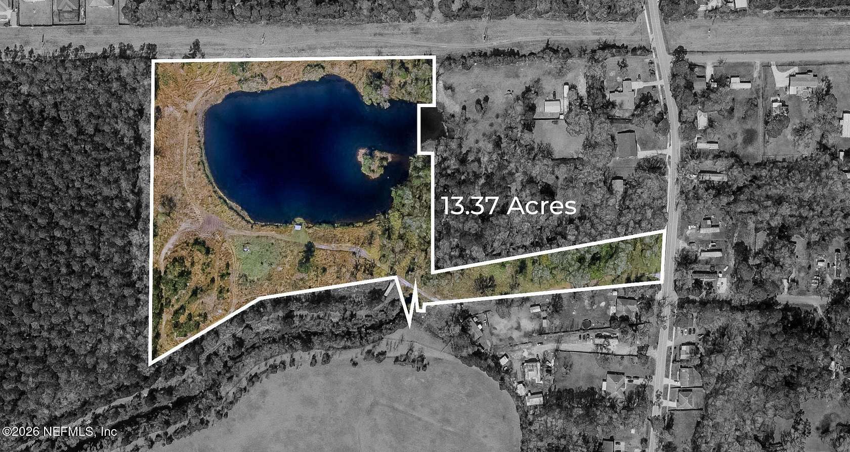 13.4 Acres of Land for Sale in Jacksonville, Florida