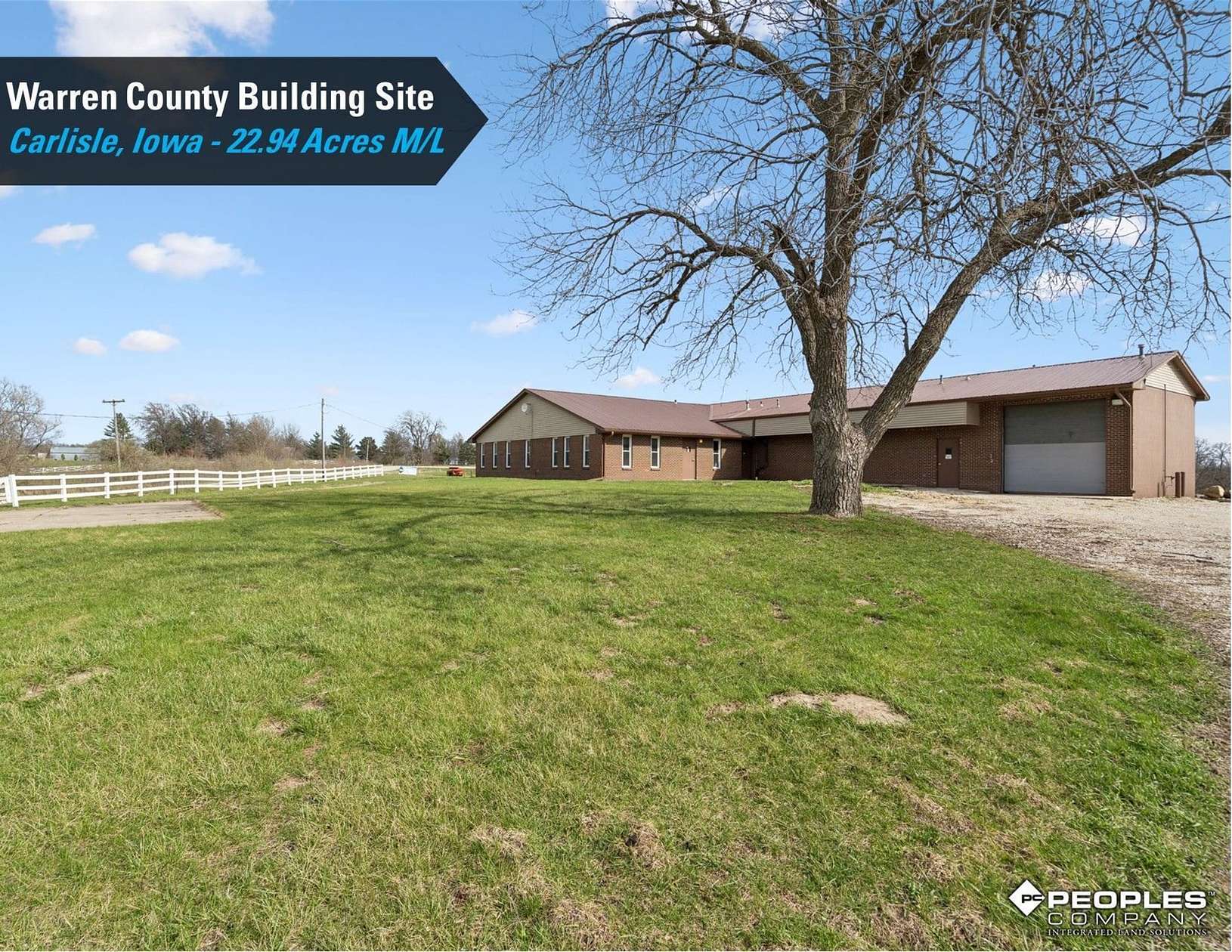 23 Acres of Recreational Land for Sale in Carlisle, Iowa