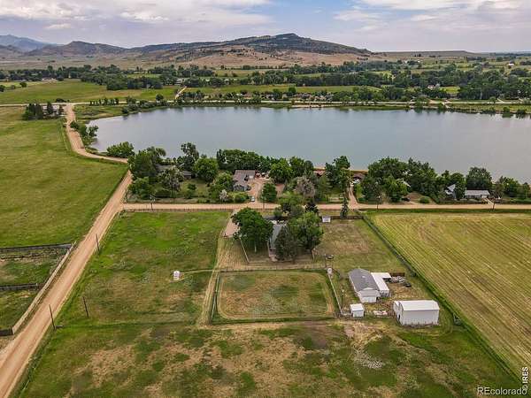 7.66 Acres of Land with Home for Sale in Longmont, Colorado