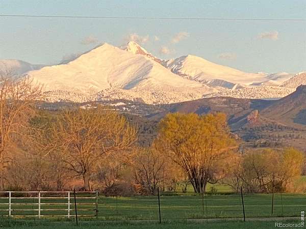7.66 Acres of Land with Home for Sale in Longmont, Colorado