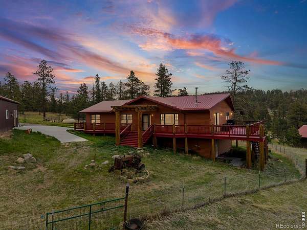 13.3 Acres of Land with Home for Sale in Bellvue, Colorado
