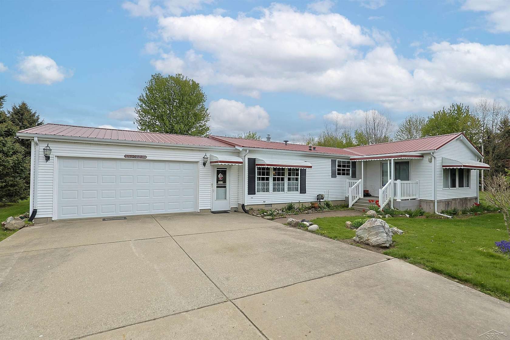 5 Acres of Land with Home for Sale in Birch Run, Michigan
