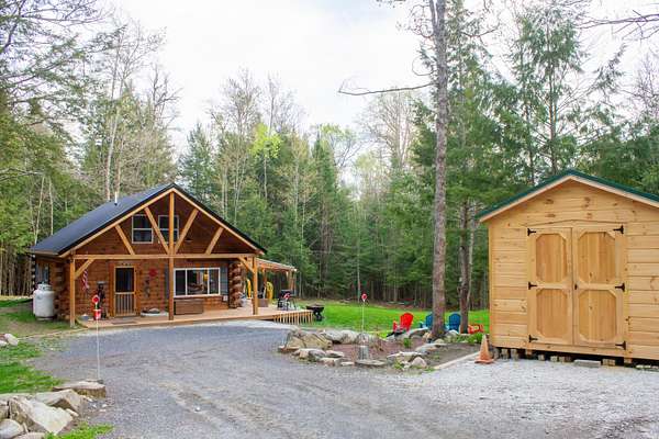 6.3 Acres of Land with Home for Sale in Starks, Maine
