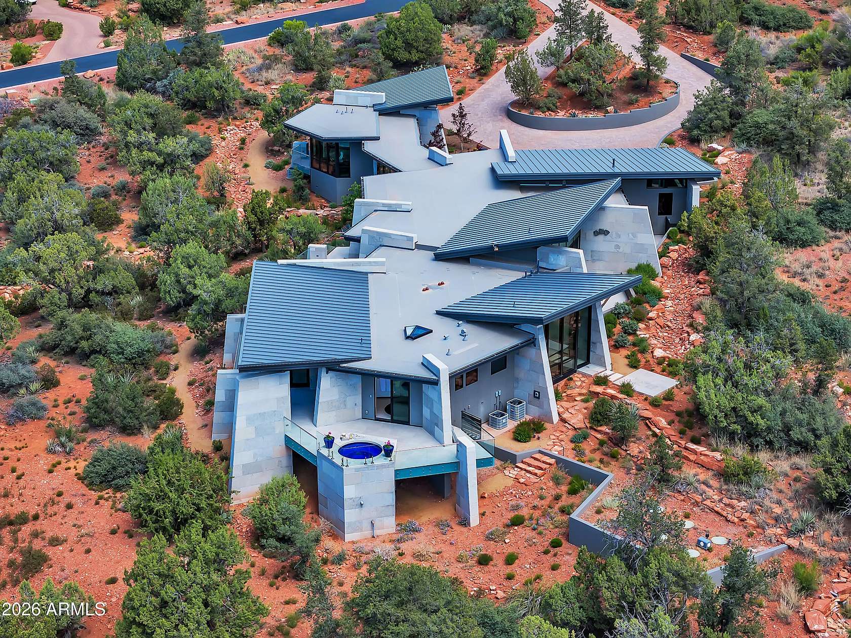 2.16 Acres of Land with Home for Sale in Sedona, Arizona