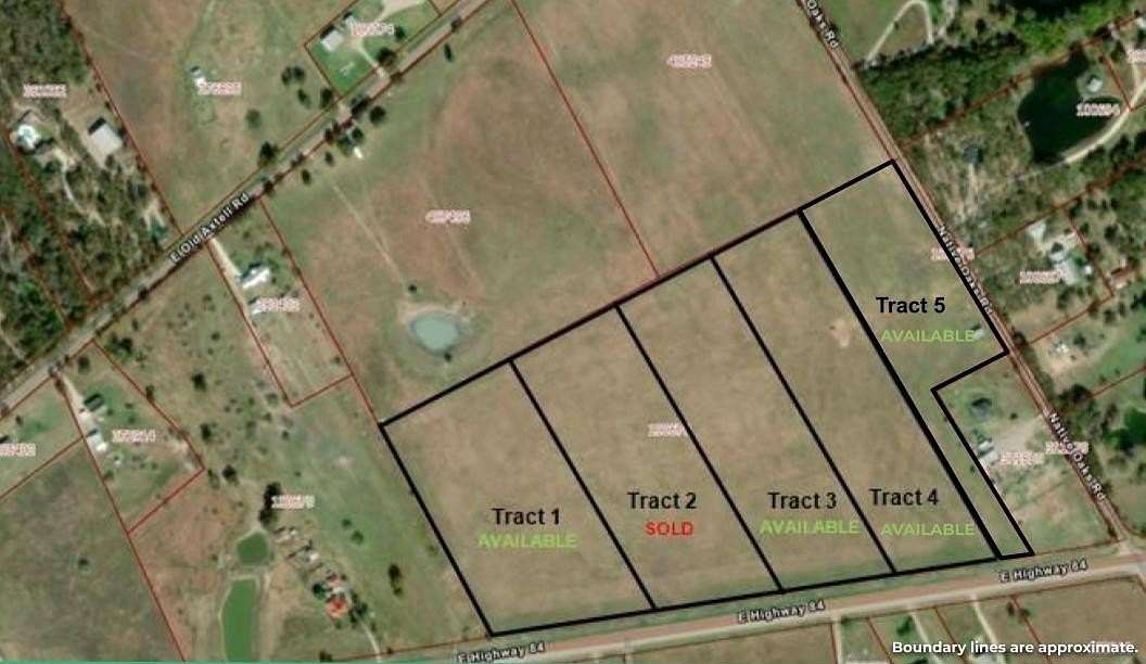 8.5 Acres of Land for Sale in Axtell, Texas