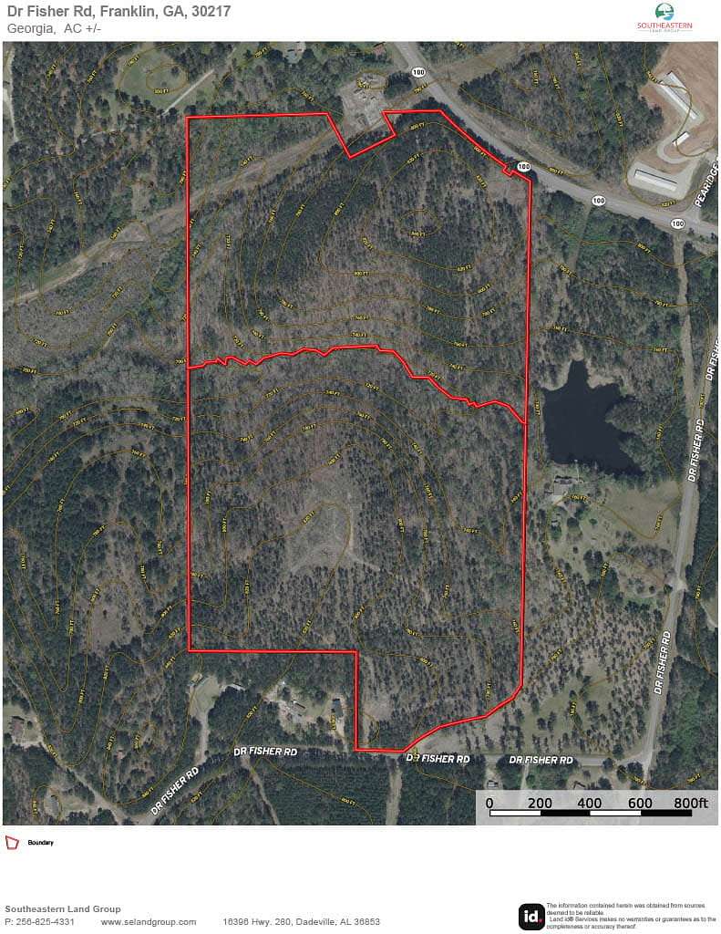 69 Acres of Land for Sale in Franklin, Georgia