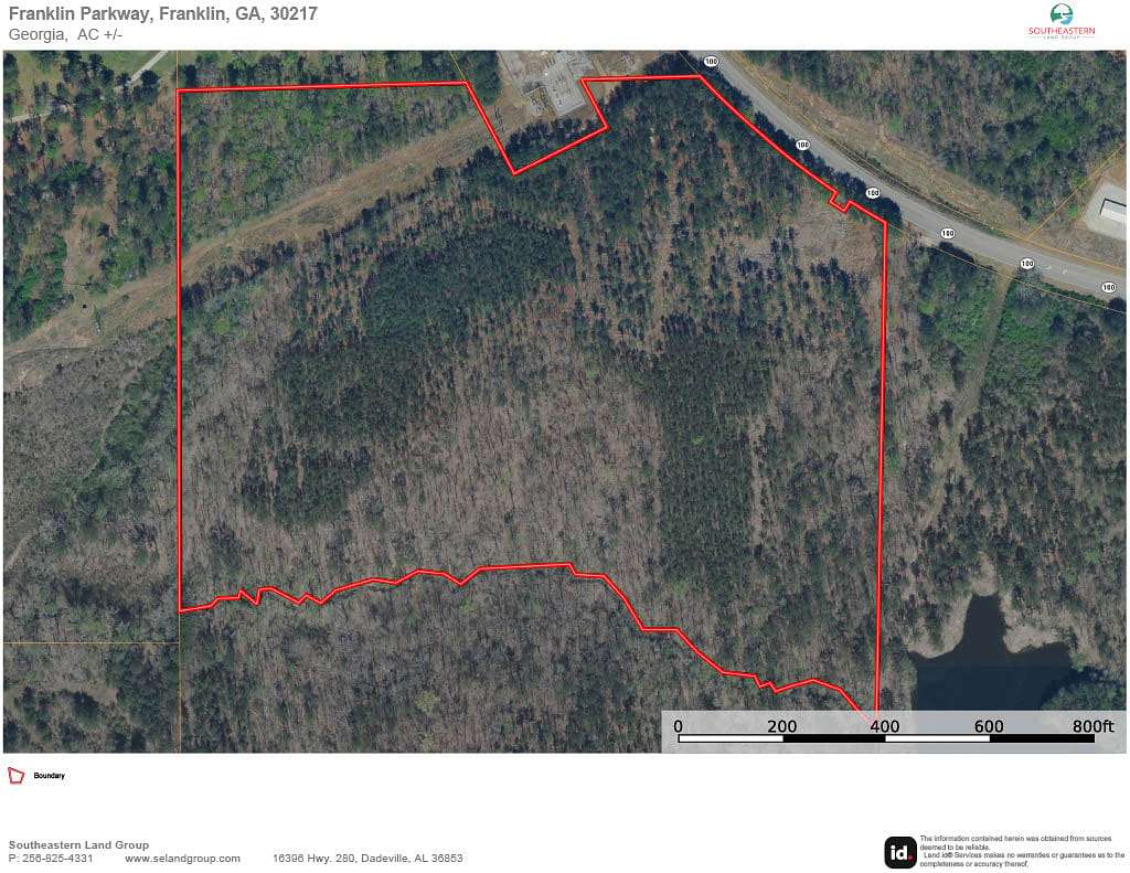 30 Acres of Land for Sale in Franklin, Georgia