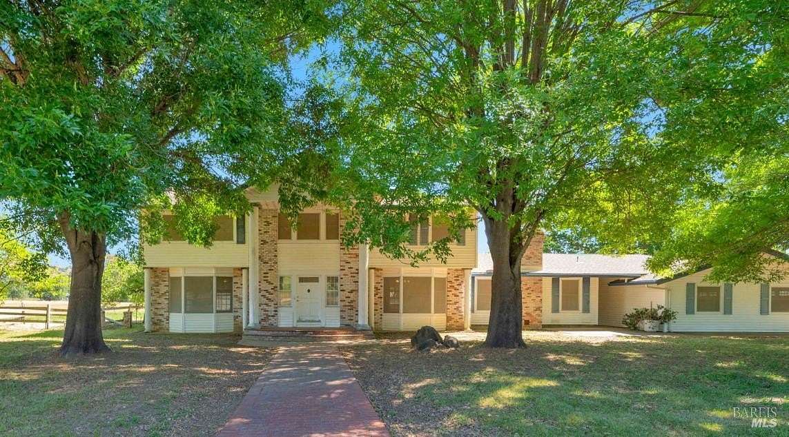 26 Acres of Agricultural Land with Home for Sale in Vacaville, California