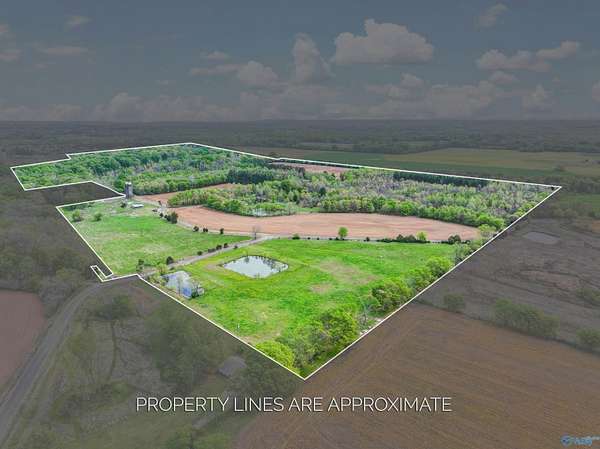 224 Acres of Recreational Land for Sale in Hartselle, Alabama