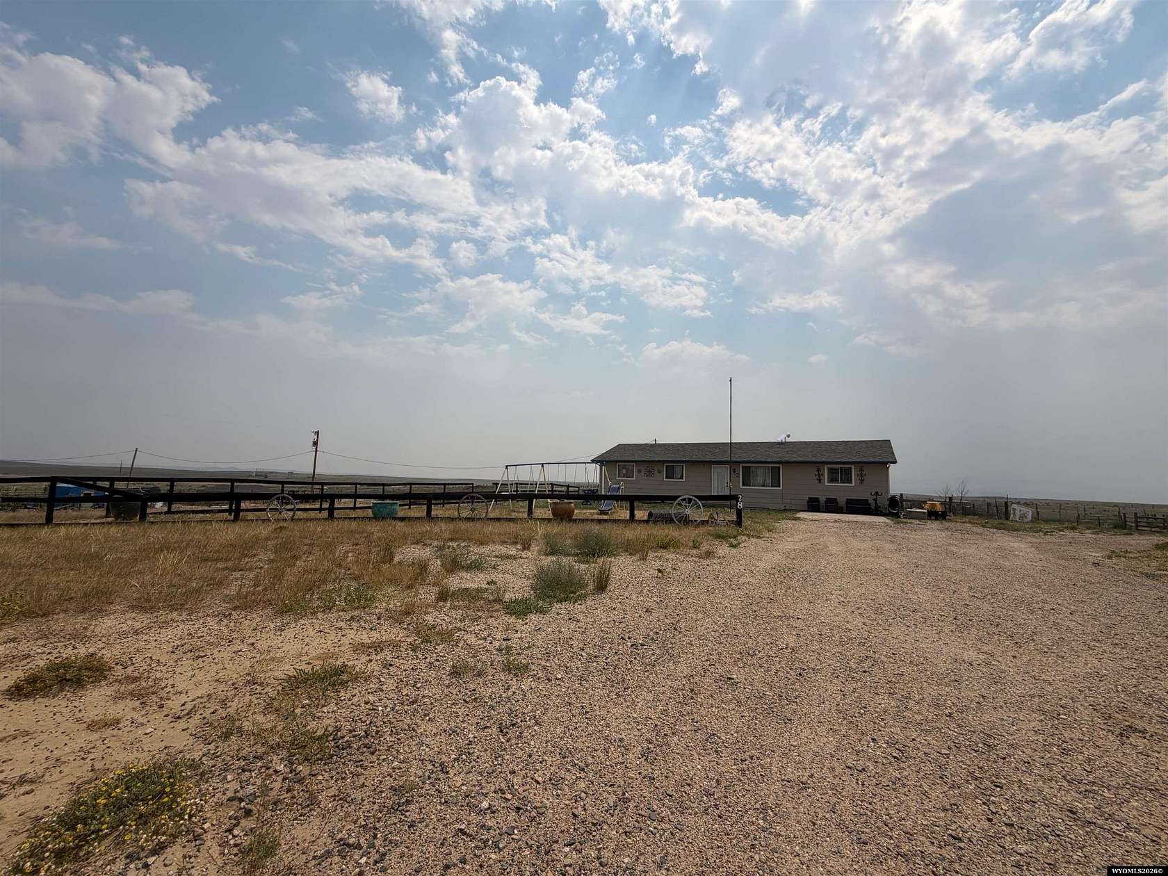 5 Acres of Land with Home for Sale in Glenrock, Wyoming