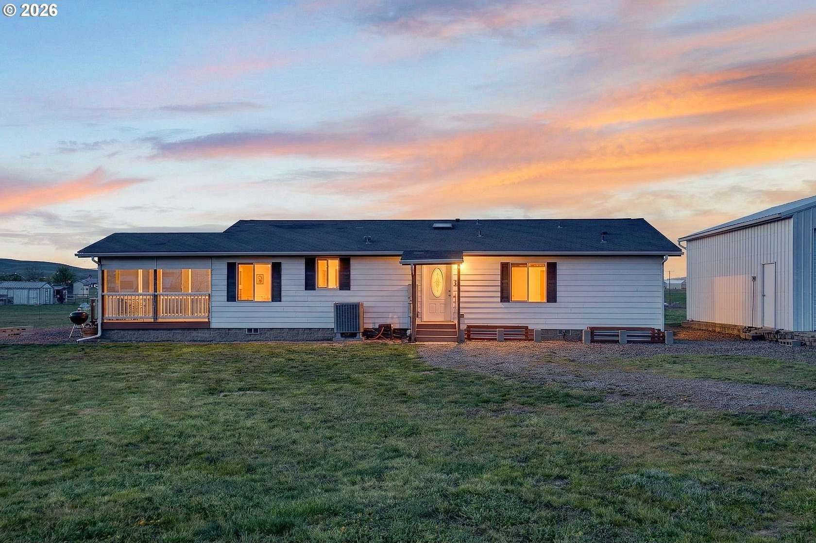 2.43 Acres of Land with Home for Sale in Goldendale, Washington