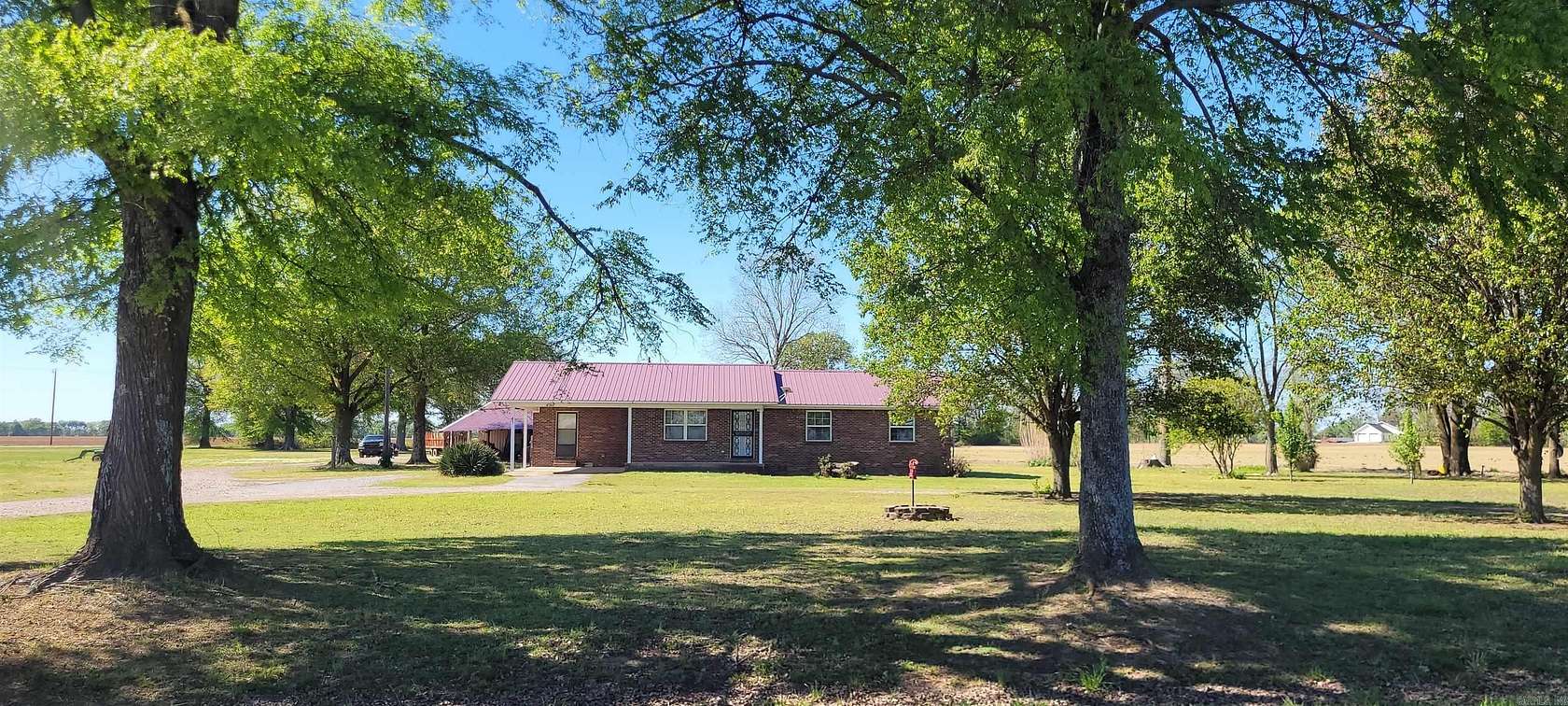 7 Acres of Land with Home for Sale in Augusta, Arkansas