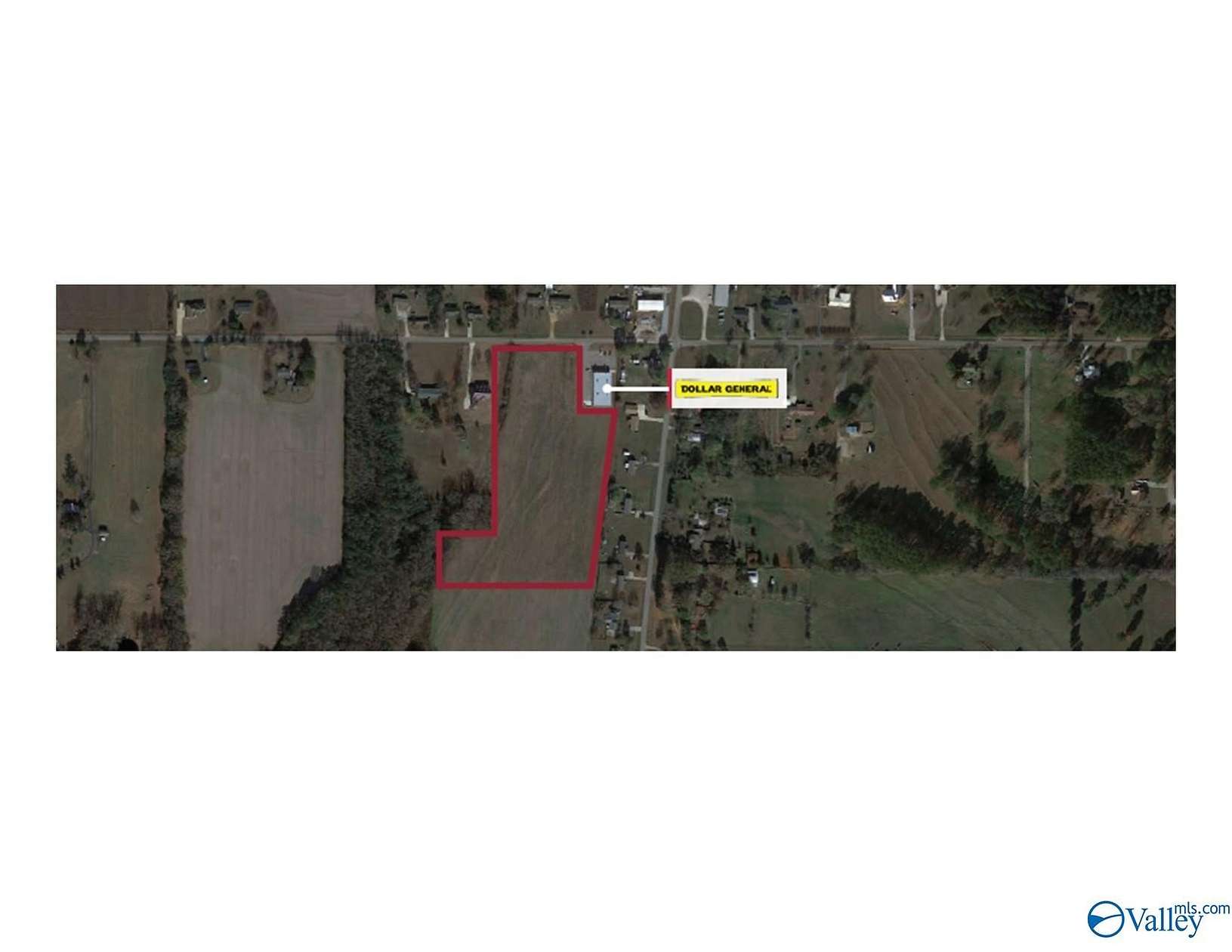 9.8 Acres of Commercial Land for Sale in Toney, Alabama