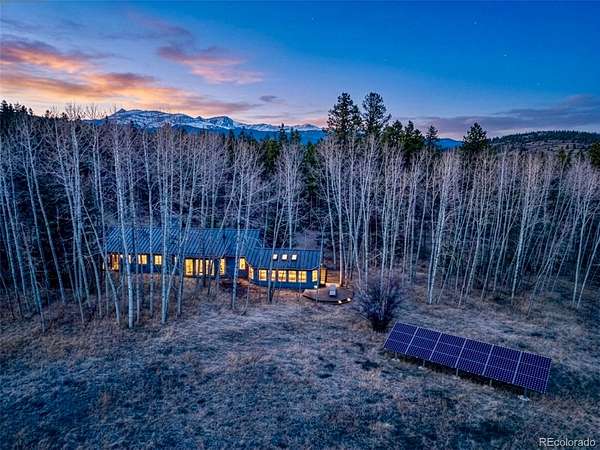 10 Acres of Recreational Land with Home for Sale in Rollinsville, Colorado