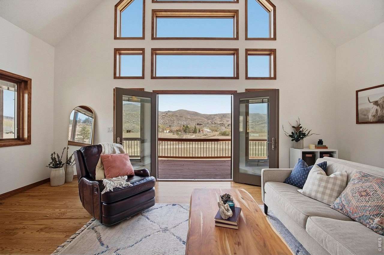 8.25 Acres of Land with Home for Sale in Loveland, Colorado