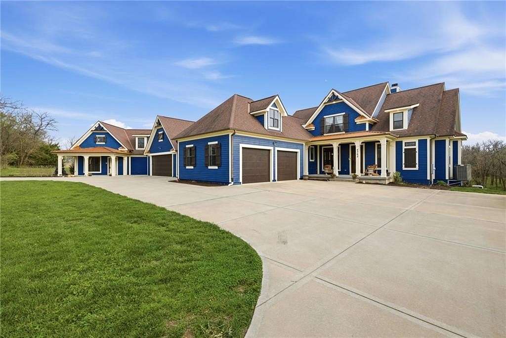 5.62 Acres of Land with Home for Sale in Louisburg, Kansas