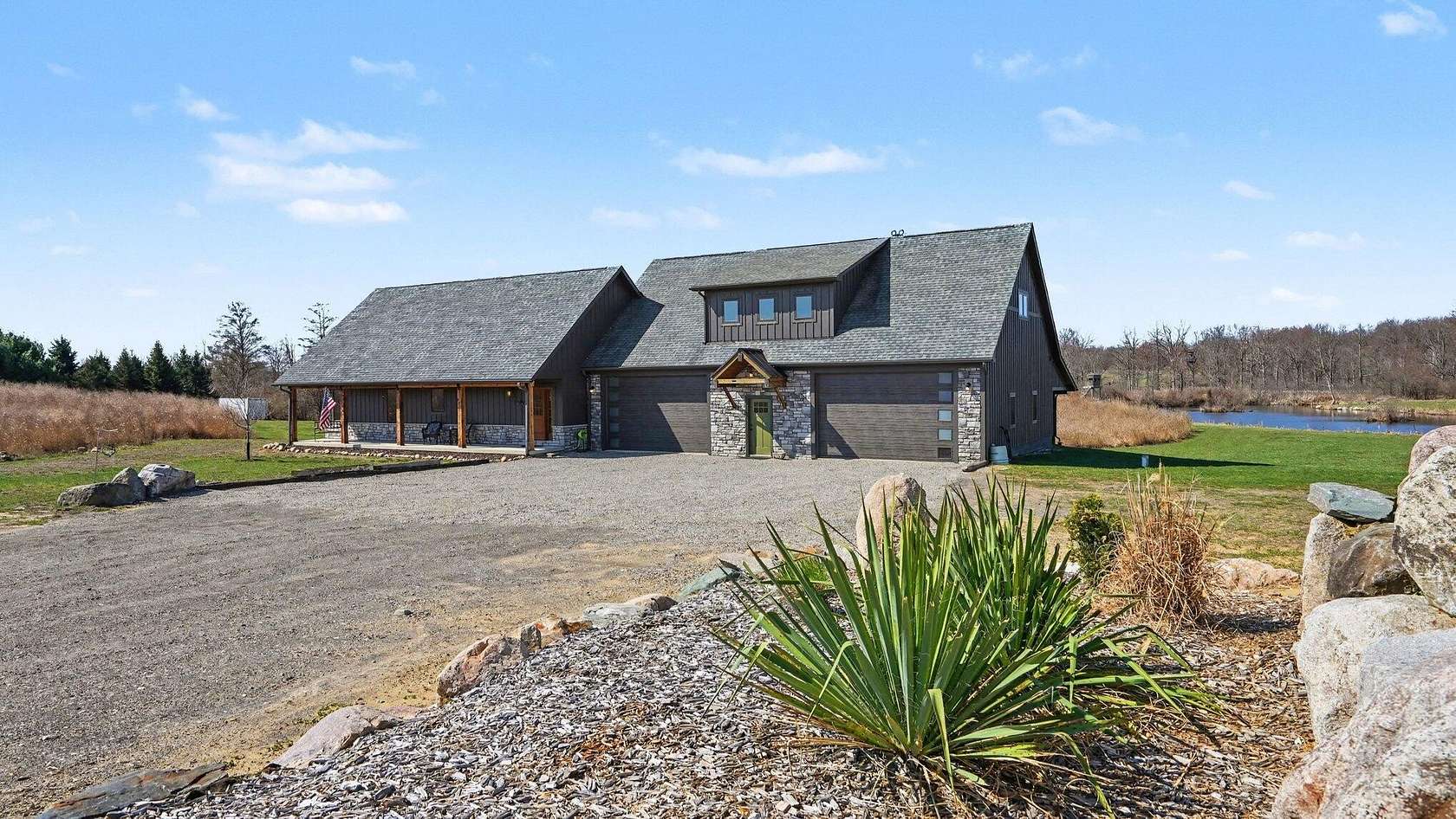 31.7 Acres of Land with Home for Sale in Grass Lake, Michigan