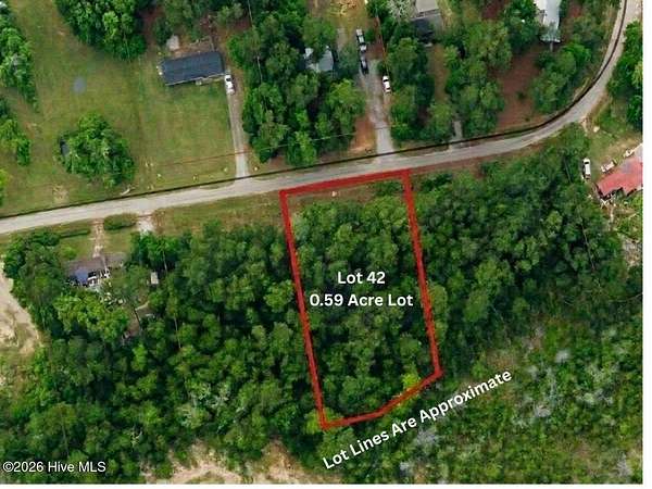 0.59 Acres of Residential Land for Sale in Hampstead, North Carolina