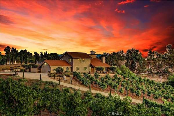 2.56 Acres of Land with Home for Sale in Temecula, California