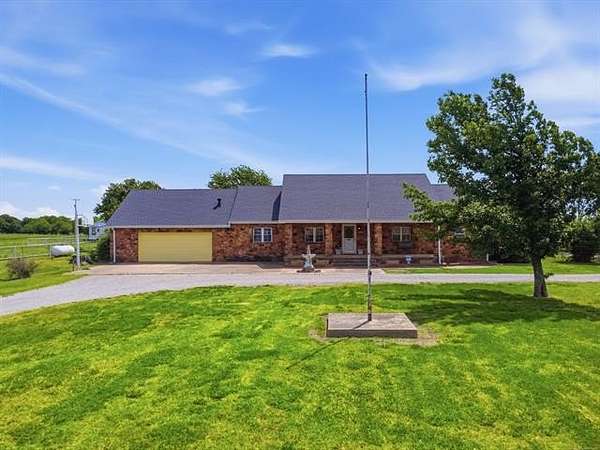 219 Acres of Agricultural Land with Home for Sale in Nowata, Oklahoma