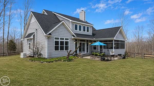 3.22 Acres of Land with Home for Sale in Goodrich, Michigan