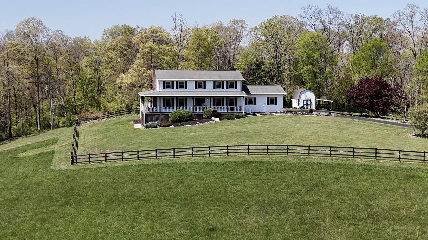 33.9 Acres of Agricultural Land with Home for Sale in Dandridge, Tennessee